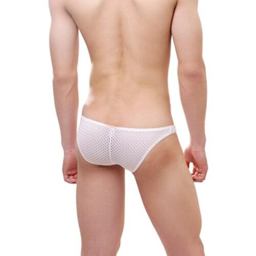 Soft men underwear U convex breathable mens sexy briefs man panties bamboo fibre ropa interior hombre mens string bikini briefs