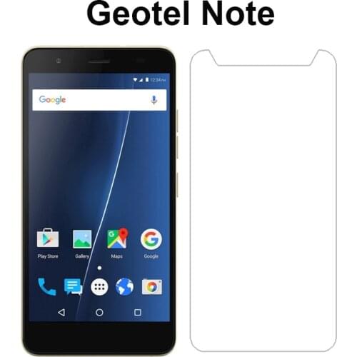 2PC Tempered Glass for Geotel Note Case Screen Protector High Quality Mobile Phne Glass Film for Geotel Note 4G Screen Protector