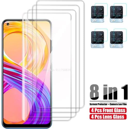 Camera Tempered Glass For Oppo Realme X7 7 8 Protective Glass On Realme 6 Pro GT Neo Flash 7i 6i Screen Protector Realmi Film