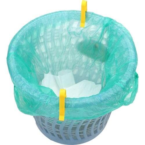 Towel Hooks Bathroom Kitchen Storage Sealing Clip Wash Cloth Clip Holder 2/10pcs Garbage Can Waste Bin Trash Bag Fixed Clip