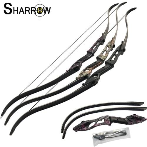 1pc 30-50lbs 56 Inch Archery Recurve Bow American Hunting Takedown Bow Draw Length 30" Outdoor Shooting Hunting Accessories
