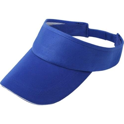 2021 Summer Sports Sun Visors Solid Color Cotton Fashion Women Men Unisex Beanie Hats Adjustable Snapback Fishing Cycling Caps