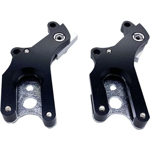 No Disc Brake Fixed Seat Road Bike Disc Brake Adapter Converter Durable Steel Alloy Fixed Seat