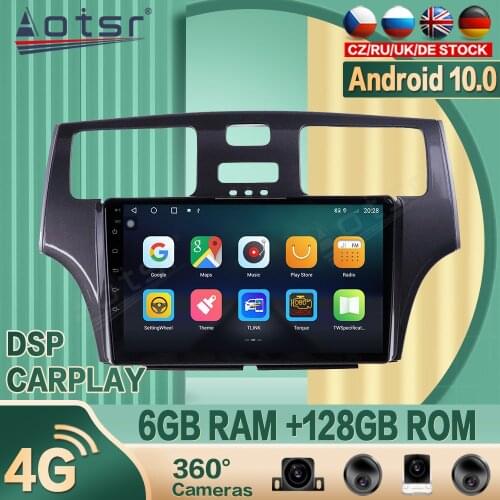 Android Car radio Player for Lexus ES250 ES300 ES330 GPS Navigation HD 360 camera Auto Stereo Multimedia Video carplay 4G SIM