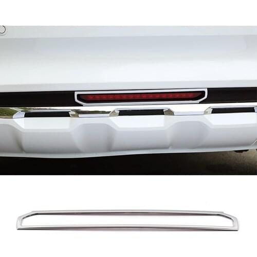 For Haval F7 F7X 2018-2021 Car Rear Brake Light Frame Trim Stainless Steel Decorative Sticker Chromium Styling Exterior Parts