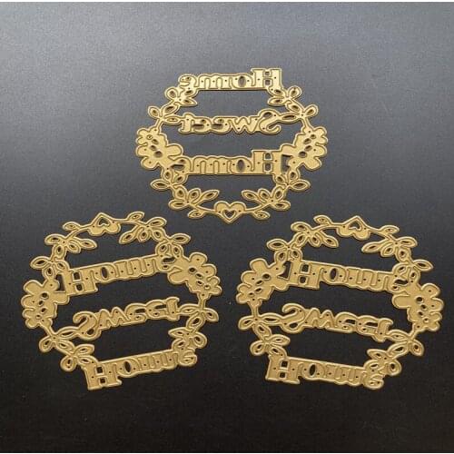 Home Decor Metal Cutting Dies for Scrapbooking Stencil Paper Cards Embossed Decorative Craft Die Cut