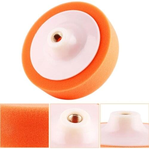 6 Inch 15cm Auto Car Polishing Buffing Polishing Pad Sponge Wheel Waxing Orange N84F