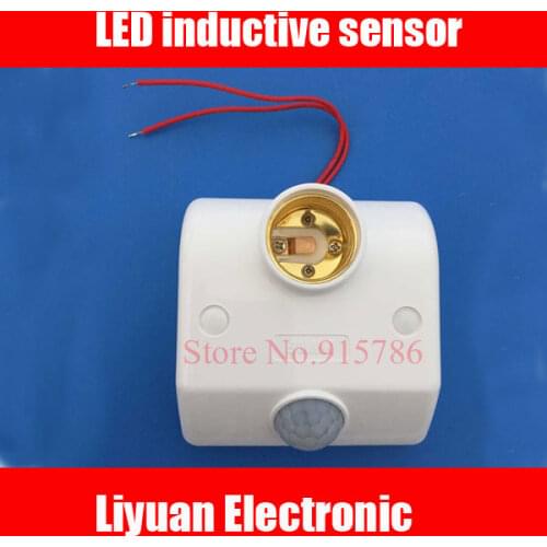 2pcs Corridor induction lamp / human induction lamp holder / infrared sensor switch / LED inductive sensor