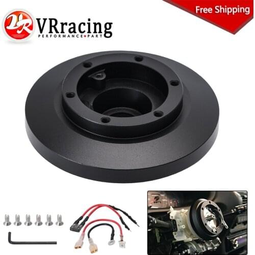 Short Boss Hub Adapter Kit Black Aluminum Quick Release Hub Adaptor Kit for BMW E36 318 325 328 840 850 E39 M3 Z3 Steering Wheel