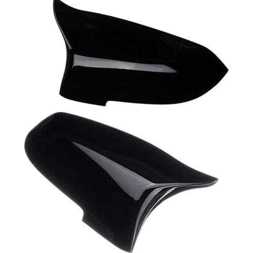 Gloss Black Mirror Covers Side Rearview Mirror Cover Cap For Bmw 5 6 7 Series F10 F18 F11 F06 F07 F12 F13 F01 2014 2015-16