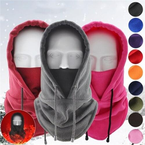 Face Mask Full Face Mask Fleece Cap Balaclava Neck Warmer Hood Winter Sports Ski Men Women Tactical Mask Men Mask Sun