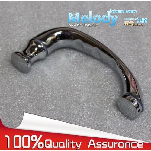 Me-H006 Shower room door Handles bath screen glass door Handles Zinc alloy Chrome