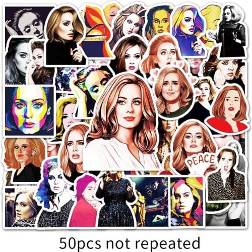 10/50pcs Singer Sticker graffiti stickers for DIY Suitcase Laptop skateboard Guitar and other Waterproof stickers 2021