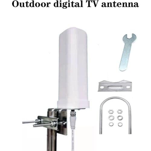Outdoor digital TV antenna indoor and outdoor DTMB rural old household HD signal receiver 4K 1080p ATSC with amplifier accessori