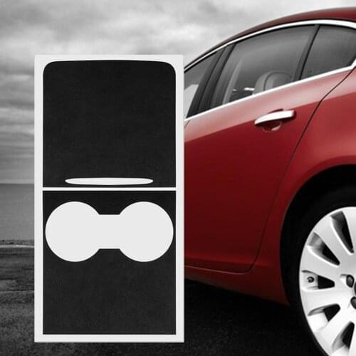 New Car Central Control Panel Stickers PVC Sticker For 2021 Model 3 Y Center Console Accessories