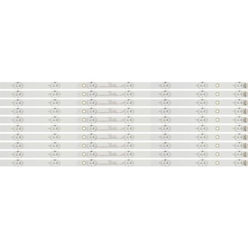 NEW 10pcs/lot 485mm LED Backlight Lamps Strips 7leds for Philips 49PUF6261/T3 GC49D07-ZC21FG-01 303GC490031 GC490M06