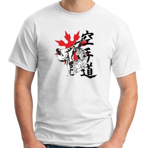 Newest 2019 T Shirt Men tee shirt design manica corta girocollo Arti Marziali Karate tee shirt design Sleeve Tops T-shirt Homme