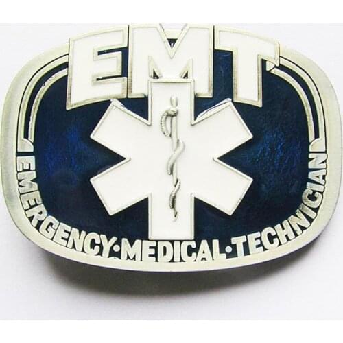 Jeansfriend New EMT Emergency Medical Technician Tradesman Pewter Belt Buckle also Stock in US
