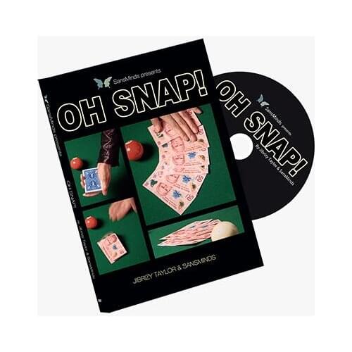 OH SNAP! (DVD and Gimmick) by Jibrizy Tand SansMinds,Street Magic Tricks,Illusions,Close up