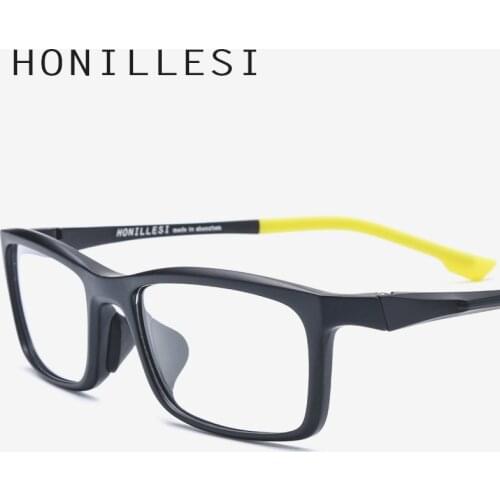 TR90 Sports Optical Eyeglasses Frame Men Square Eye Glasses Spectacles Brand Designer Myopia Outdoors Prescription Eyewear 7209