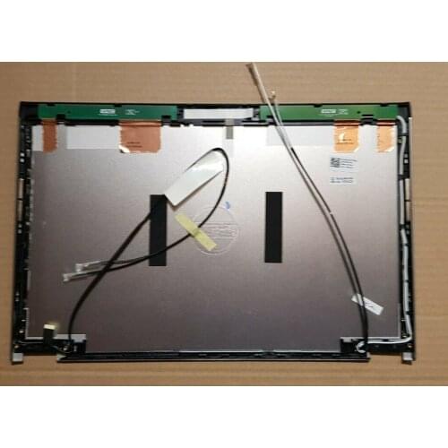 Original 0N6VWR N6VWR for Dell Latitude 3330 E333 Vostro 131 LCD Rear Back Cover W/ 4 Wireless Antenna Wires 60.4LA04.004 Silver