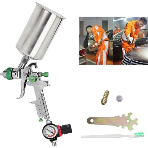 Spray Gun 2.5MM Nozzle HVLP Gravity Feed Power Tools Mini Air Paint Spray Gun For Painting Car Air Brush Spray Gun Sprayer