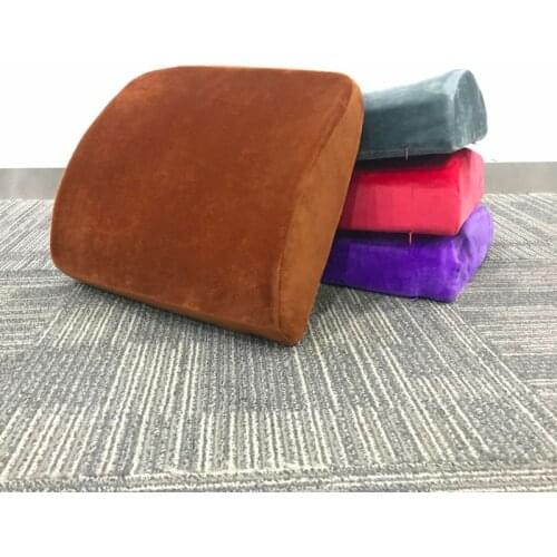 Natural Latex Chair Back Pillow Travel for Chair Lumbar Support Massage Protect The Lumbar Spine Relief Waist The waist by