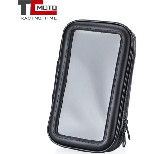 Waterproof Bicycle Cell Phone Holder Motorcycle Handlebar Bag for iPhone Xs 11 Samsung s8 s9 Mobile Stand Support Scooter Cover