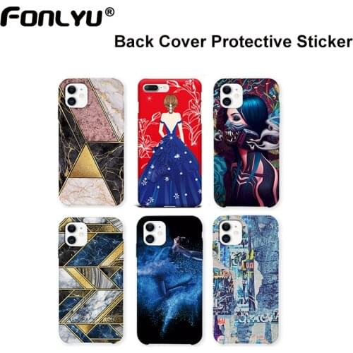 50pcs SUNSHINE Back Cover Protector Sticker Film For SS-890C Cutting Machine Design Pattern Customized Protective Back Film