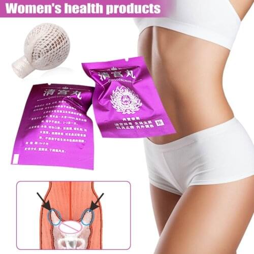10Pcs/Set Chinese Herbal Tampon for Women Clean Point Tampons Vaginal Detox Pearls NOV99