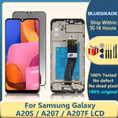 6.5" Original 6.5" For Samsung Galaxy A20S A207 LCD Display Touch Screen Digitizer for A20S LCD A207F/DS A207FN/DS A207U