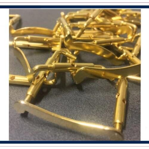 Viola accessories 25 pcs Viola Chin rest Clamp Screw Golden Color Viola parts