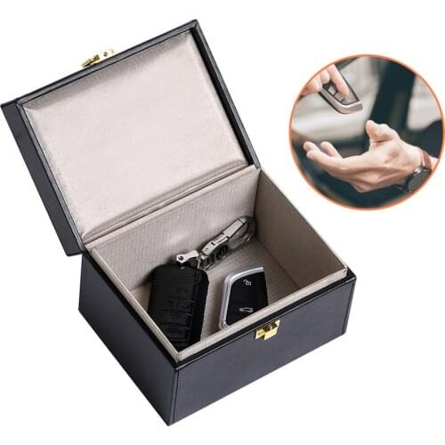 Car Motorcycles Key Signal Blocking Box Anti Theft Car Key Safe Blocking Case Key Phone Signal Blocking Bag