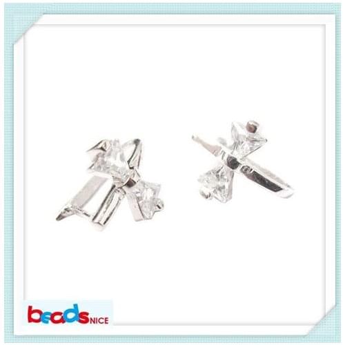 Beadsnice ID22166 diy jewelry of pure 925 silver bails for pendant clasp connector pendant clip sale on factory price