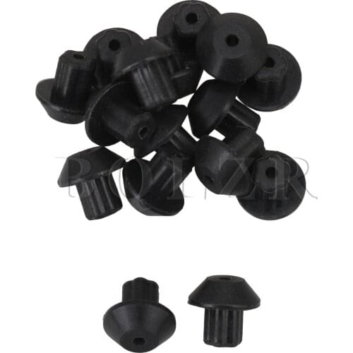BQLZR 16pcs Rubber Feet for Gas Stove Replacement Parts 247410 Black WB02K0101