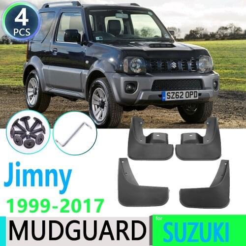 For Suzuki jimny JB 1999~2017 2000 2001 2003 2004 2005 2006 Car Fender Mudguard Mud Flaps Guard Splash Flap Car Accessories
