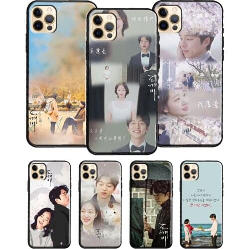 GongYoo Goblin Korean Drama For iPhone 12 Pro Max Mini 7 8 Plus Phone Case For iPhone 11 Pro Max XS XR X SE 2020 Cover