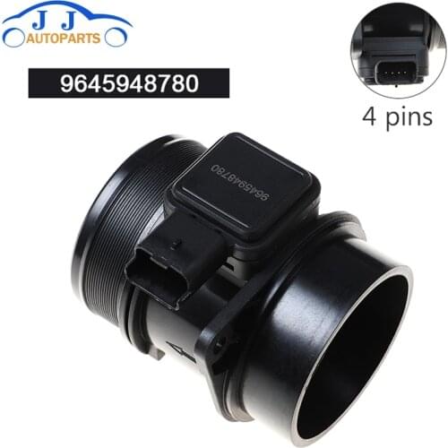 9645948780 MAF Mass Air Flow Sensor For Citroen C4 C5 C6 For Peugeot 307 308 407 607 2.0 2.7 HDi 1232944 3M5A12B579AB 1920GN