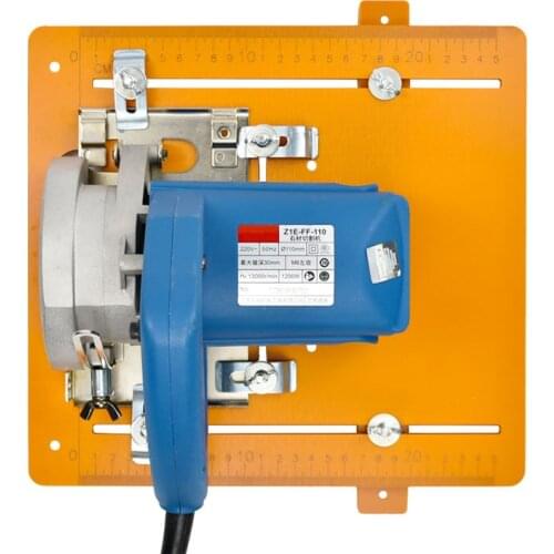 Woodworking Marble Cutter Saw Electric circular saw Modification bakelite Bottom plate carpenter tool