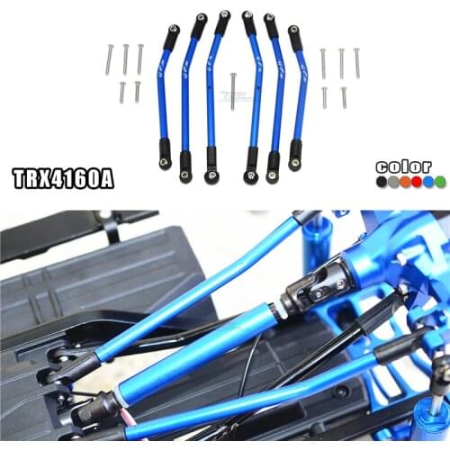 GPM TRAXXA 1/10 TRX4 TRX-4 82056-4 Climbing car Upgrade Accessories Metal aluminum alloy positive and negative keel support rod