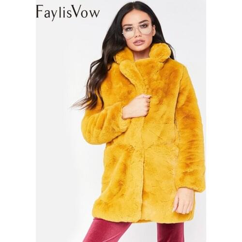 Faylisvow Artificial Fur Coats