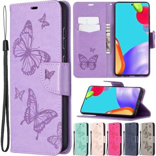 Leather Case For Samsung Galaxy A12 A21 A31 A32 A41 A42 A51 A52 A71 A72 Walle Phone Case Cover For Galaxy A20S A6 Plus A7 2018