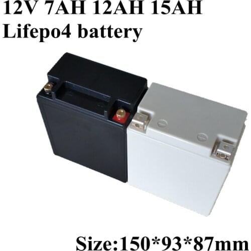Lifepo4 12.8V 12ah 15AH 12v 7Ah Lithium Battery Deep Cycle Safe for Scale Access Control Children Toy Airplane Rc Tank UPS