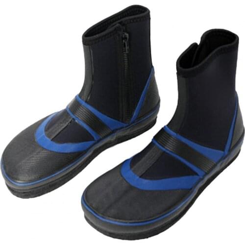 Outdoor Shoes Fishing Shoes 1 Pair Fishing Shoes Non-slip Waterproof Breathable Fishing Rain Felt Spike Boots for Outdoors