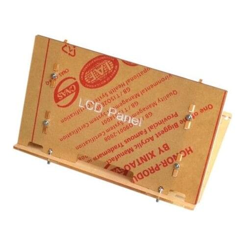 Transparent Clear Acrylic Bracket for Raspberry Pi 7" LCD Screen Panel Digital Screen