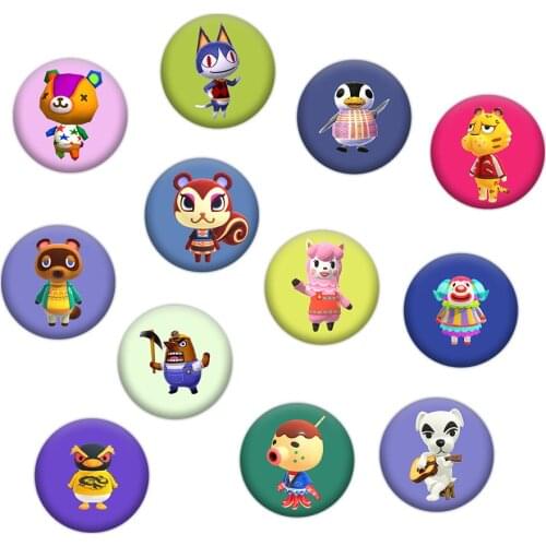 Twins Shell Brooches With Animals For Clothes