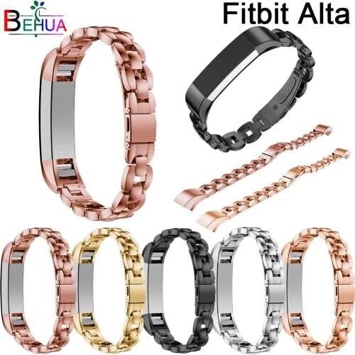 High Quality casual strap Replacement For Fitbit Alta Wristband Band Steel watchbands For Fitbit Alta HR Smart Watch strap band
