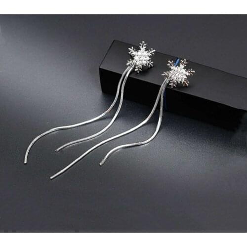 Long Earrings 2021 Trends Jewelry For Women Piercing Korean Style Chain Stud Earing pendientes aretes de mujer kolczyki damskie