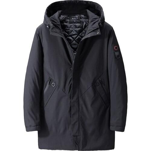 Plus Size 10XL 9XL 8XL 7XL 6XL Black Winter Jacket Men Thick Parkas Casual Jackets Windproof Warm Winter Coat Mens Hooded jacket