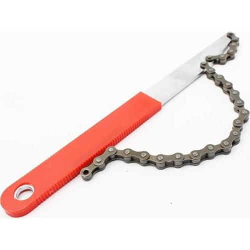 1PC Bike Flywheel Removal Tools Cassette Removal Chain Bicycle Carbon Steel Repair Spanner Outdoor Riding Portable Wrench